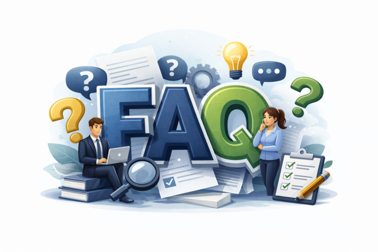 secrétaire indépendante répondant aux questions fréquentes des dirigeants sur la gestion administrative et l’organisation