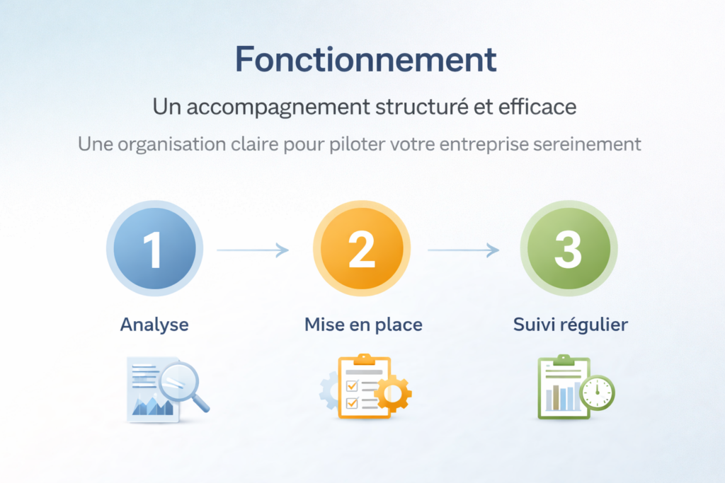 Fonctionnement accompagnement gestion administrative et financière