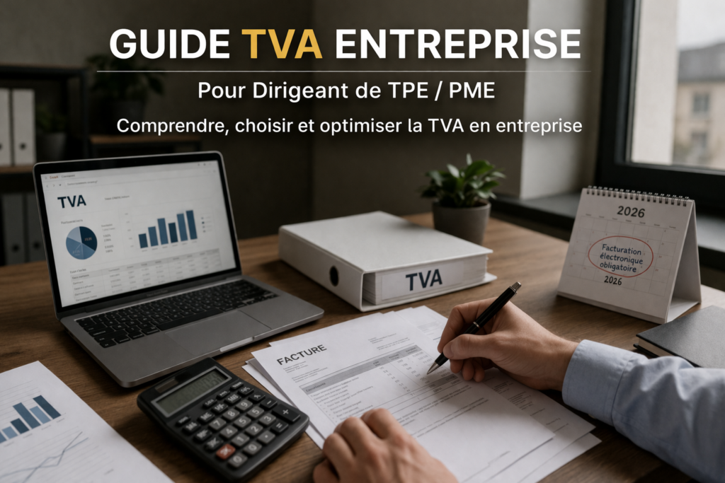Gestion de la TVA en entreprise pour dirigeant de TPE et PME – optimisation financière et pilotage de trésorerie