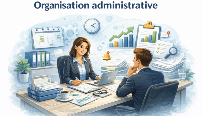 secrétaire administrative à distance pour la gestion administrative et financière des entreprises