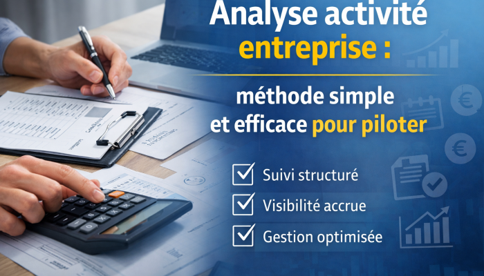 analyse activité entreprise pour améliorer le pilotage, la gestion et la prise de décision des dirigeants
